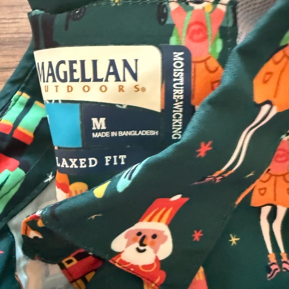 Magellan Outdoors Festive Green Jacket - Picture 2 of 5